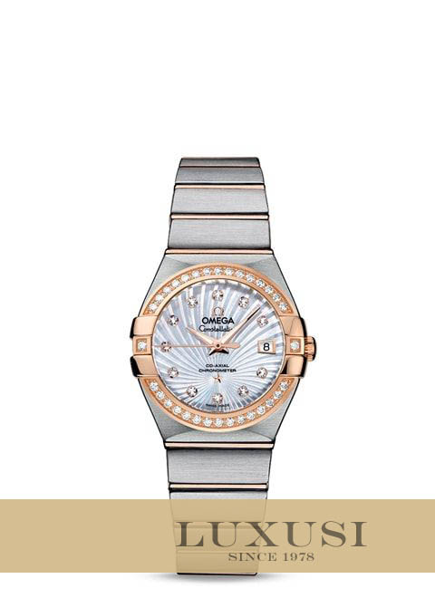 Omega 12325272055001 Τιμή omega constellation omega co axial 27mm