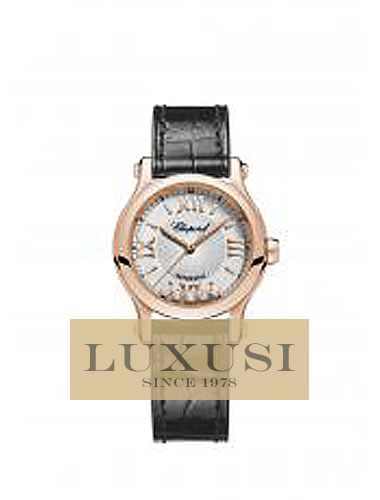 CHOPARD Τιμή HAPPY DIAMONDS HAPPY SPORT 274893-5001 Happy Sport 30 MM Automatic Watch 18-carat rose gold and diamonds