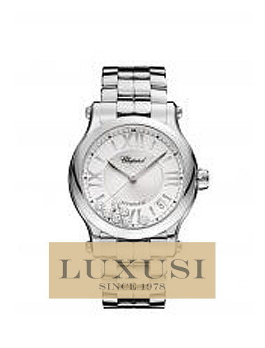 CHOPARD pres HAPPY DIAMONDS HAPPY SPORT 278559-3002 HAPPY SPORT 36 MM AUTOMATIC WATCH STAINLESS STEEL AND DIAMONDS