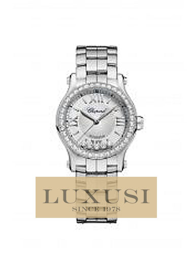 CHOPARD pres HAPPY DIAMONDS HAPPY SPORT 278573-3004 HAPPY SPORT 30 MM AUTOMATIC WATCH STAINLESS STEEL AND DIAMONDS