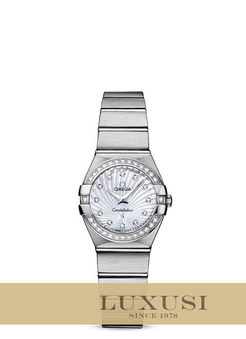 Omega オメガ 12315246055002 omega constellation quartz 24mm