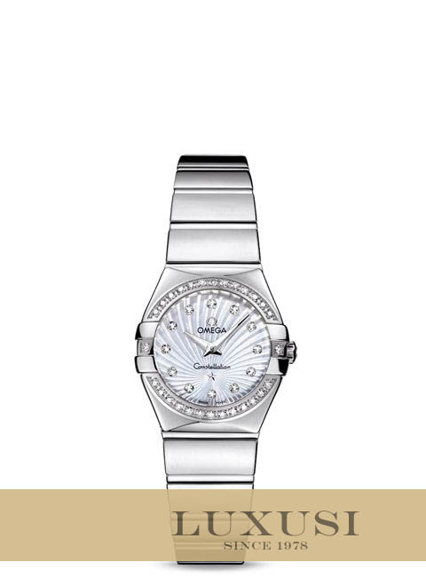 Omega オメガ 12315246055004 omega constellation quartz 24mm