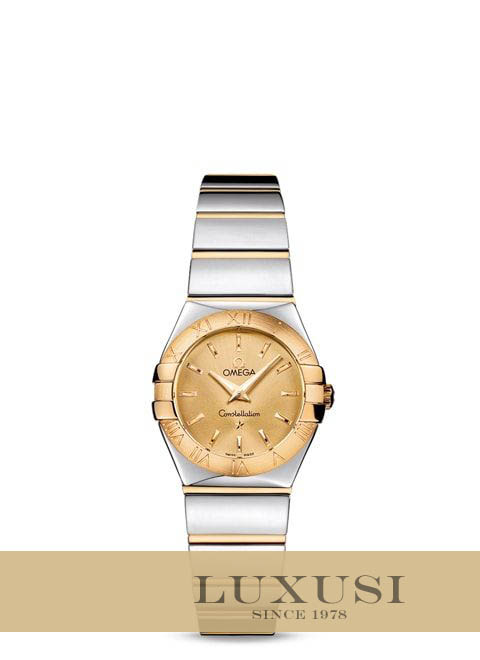 Omega オメガ 12320246008002 omega constellation quartz 24mm