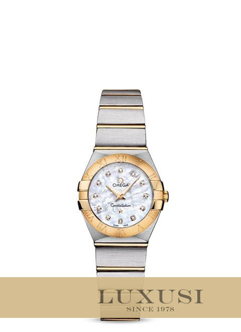 Omega オメガ 12320246055002 omega constellation quartz 24mm