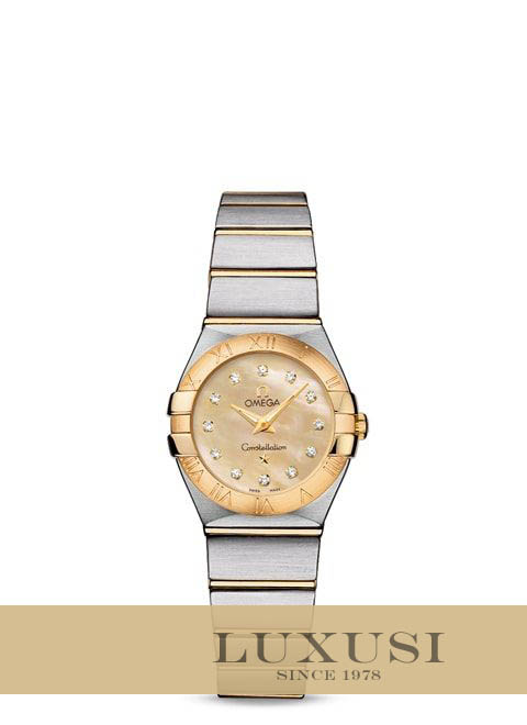 Omega オメガ 12320246057001 価格 omega constellation quartz 24mm
