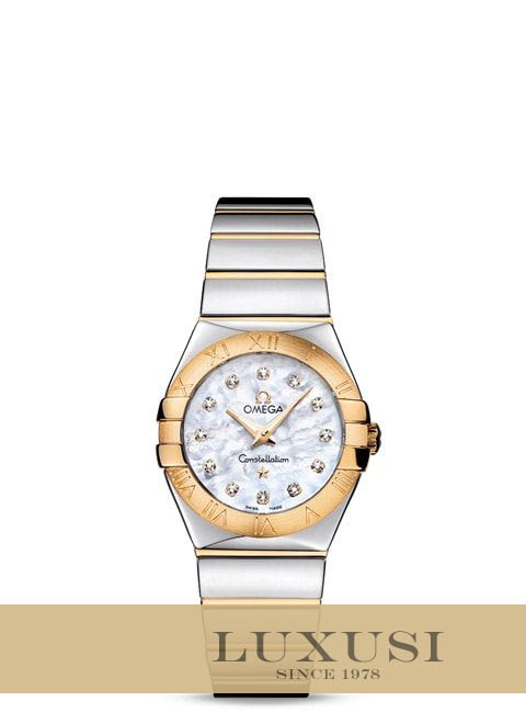 Omega 12320276055004 omega constellation quartz 27mm