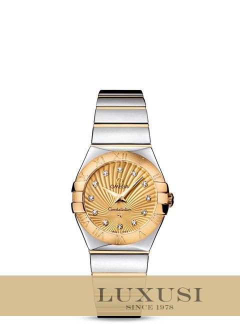 Omega オメガ 12320276058002 omega constellation quartz 27mm