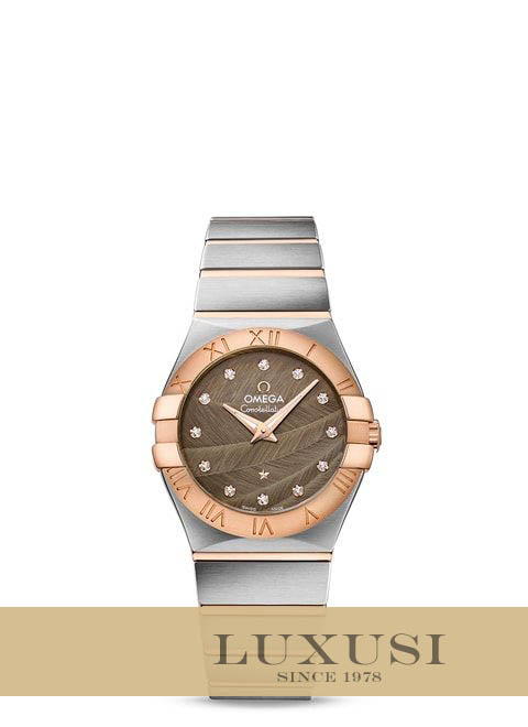 Omega 12320276063003 omega constellation quartz 27mm