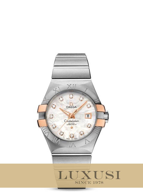 OMEGA 12320312055003 Presyo Constellation Brushed Chronometer 123.20.31.20.55.003