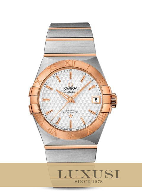 Omega オメガ 12320382102008 omega constellation omega co axial 38mm