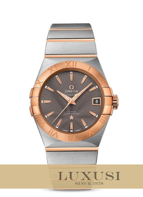 Omega オメガ 12320382106002 omega constellation omega co axial 38mm