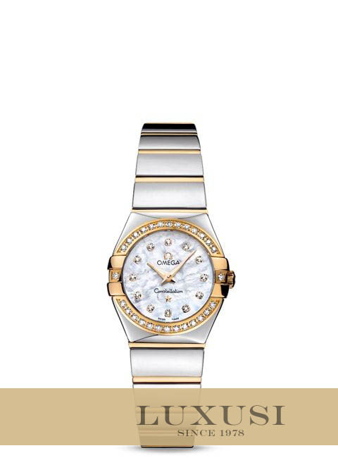 Omega オメガ 12325246055007 omega constellation quartz 24mm