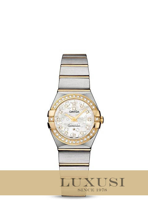 Omega オメガ 12325246055010 omega constellation quartz 24mm