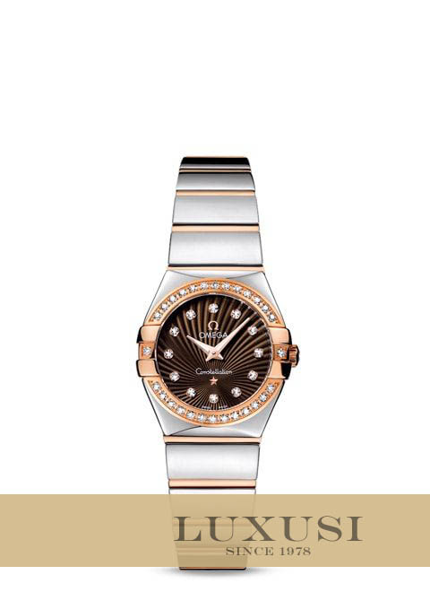 Omega オメガ 12325246063002 omega constellation quartz 24mm