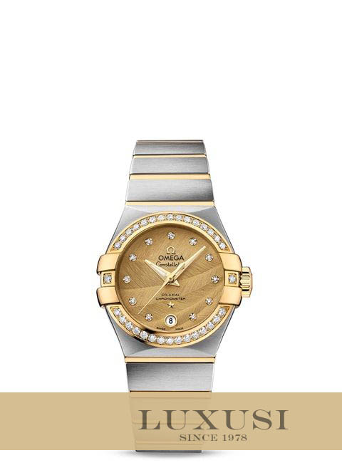 Omega 12325272058002 omega constellation omega co axial 27mm