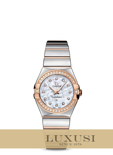 Omega 12325276055005 omega constellation quartz 27mm