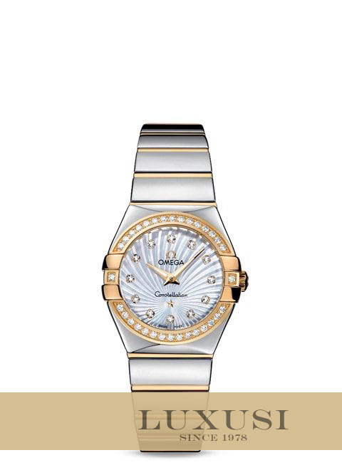 Omega オメガ 12325276055008 omega constellation quartz 27mm