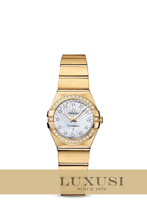 Omega オメガ 12355246055003 omega constellation quartz 24mm