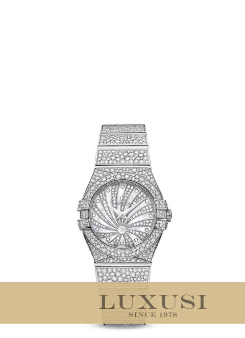Omega オメガ 12355246055010 omega constellation quartz 24mm