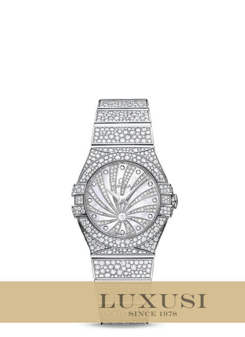 Omega オメガ 12355276055010 omega constellation quartz 27mm