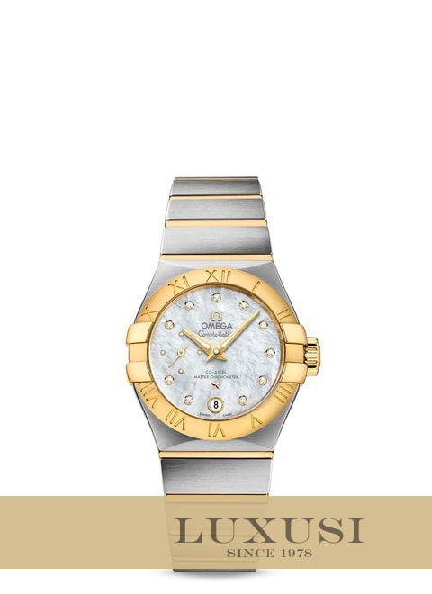 Omega オメガ 12720272055002 omega constellation omega co axial master chronometer small seconds 27mm