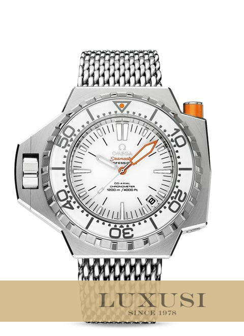 Omega 22430552104001 pres omega seamaster ploprof 1200m omega co axial 55 x 48mm