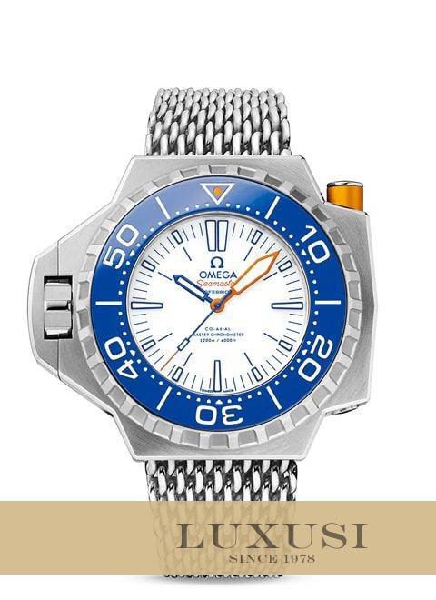Omega 22790552104001 pres omega seamaster ploprof 1200m omega co axial master chronometer 55 x 48mm