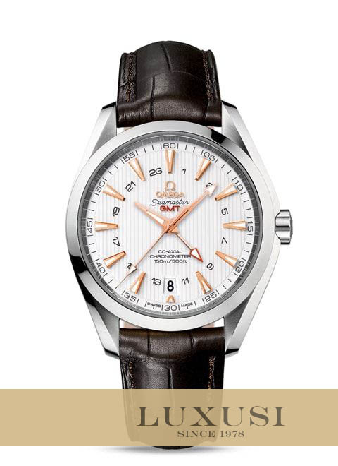 OMEGA 23113432202004 Pris Seamaster Aqua Terra 150 M GMT 231.13.43.22.02.004
