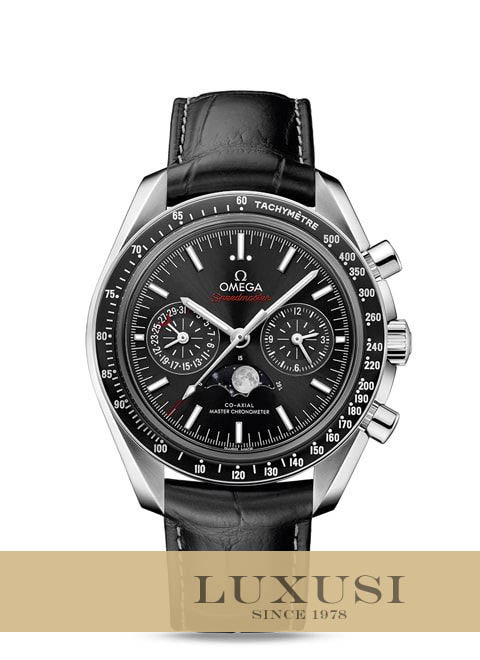 Omega 30433445201001 pres omega speedmaster moonwatch omega co axial master chronometer moonphase chronograph 44 25mm