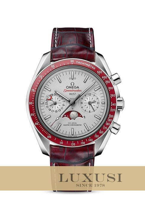 Omega 30493445299001 pres omega speedmaster moonwatch omega co axial master chronometer moonphase chronograph 44 25mm