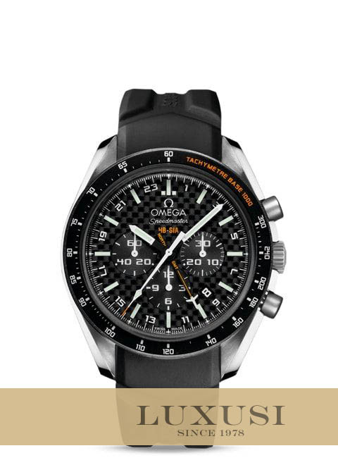 Omega 32192445201001 pres omega speedmaster hb sia co axial gmt chronograph numbered edition 44 25mm