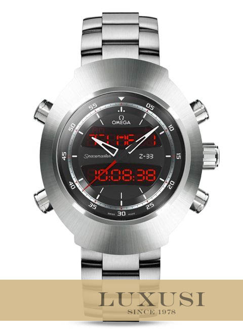 Omega 32590437901001 pres omega speedmaster spacemaster z 33 chronograph 43 x 53mm