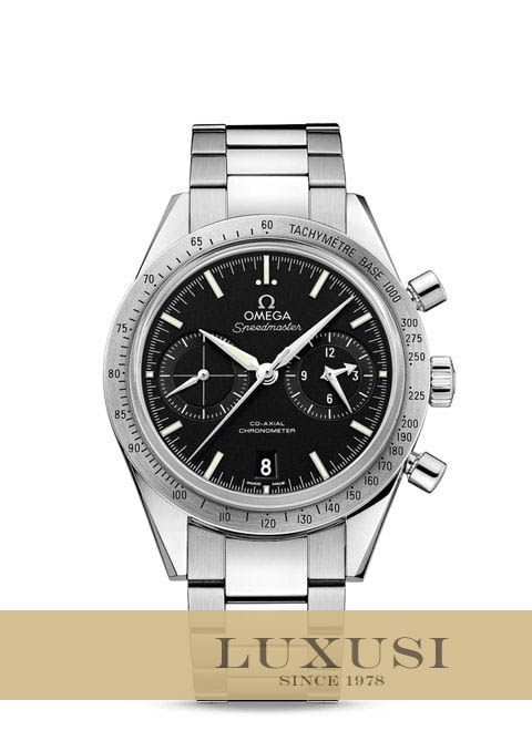 Omega 33110425101001 pres omega speedmaster speedmaster 57 omega co axial chronograph 41 5mm