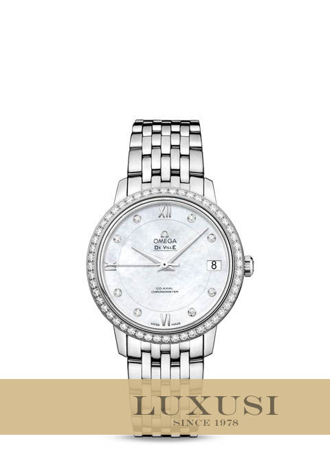 Omega 42415332055001 verð omega de ville prestige co axial 32 7mm