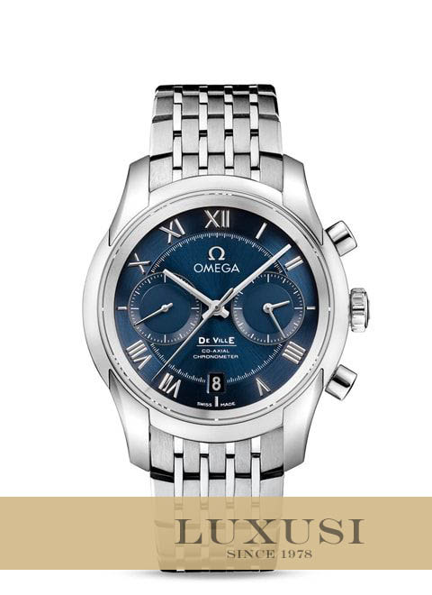 OMEGA 43110425103001 سعر De Ville Co-Axial Chronograph 431.10.42.51.03.001