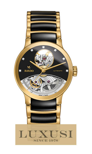RADO repair Centrix Diamonds 01.734.0246.3.071 Pris Centrix Automatic Diamonds Open Heart
