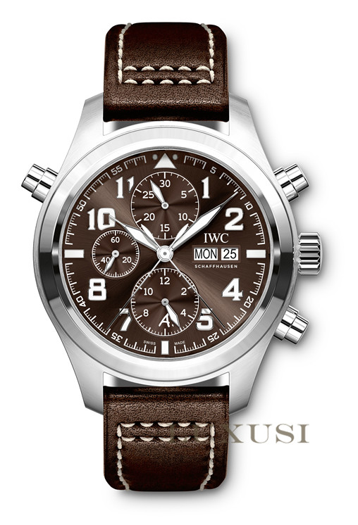IWC Presyo IW371808 ANTOINE DE SAINT EXUPéRY IWC Presyo Pilots Watch Double Chronograph Edition “Antoine de Saint Exupéry”