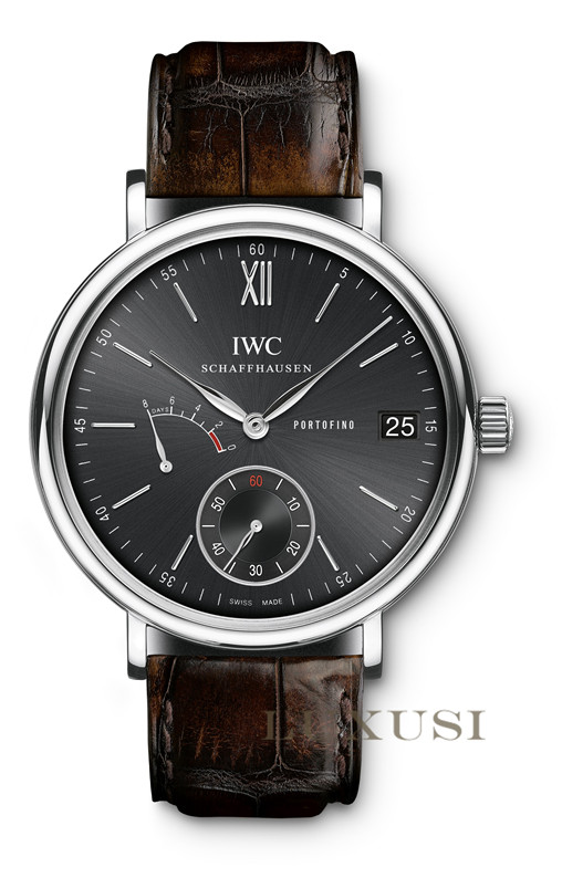 IWC verð Portofino HandWound Eight Days Steel Watch 510102