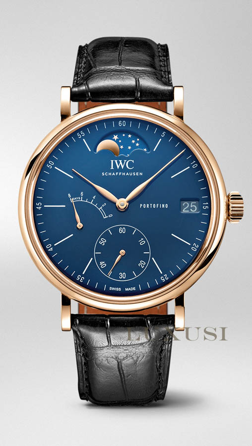 IWC prijs IW516407 PORTOFINO HAND-WOUND MOON PHASE EDITION “150 YEARS”